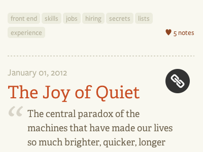 Icons - Mobile First Tumblr Theme blockquote blog icons mobile first tags tumblr