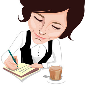 Natalia art female girl illustration portrait vector writer