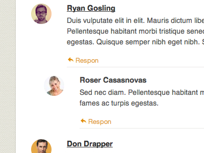 Threaded Comments detail - Political Party Wordpress Theme avatar circle clean comments cream minimal reply theme threaded white wordpress