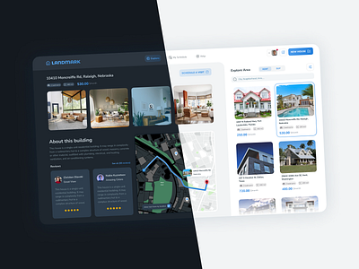 Real Estate Dashboard airbnb building buy house concept dashboard design house housing landlord list management map pdp plp property real estate renting ui ux webdesing