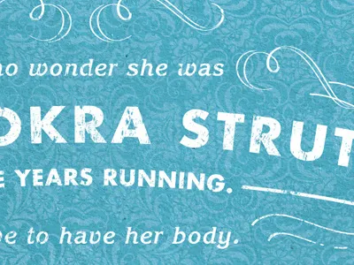 Typography Shots 1 advertising blenheim decorative headline typography