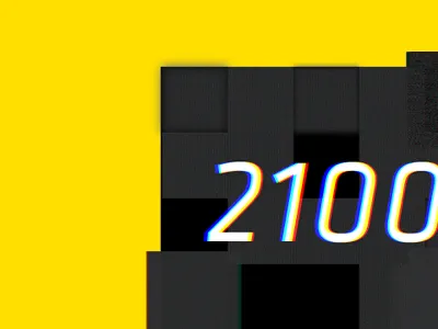 2100 depth digital noise pixel san diego student typography