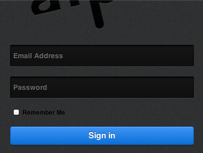 Sign In ample admin cms devise log in login sign in