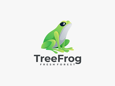 Tree Frog app branding design frog animal logo frog coloring frog icon frog logo graphic design icon illustration logo ui ux vector