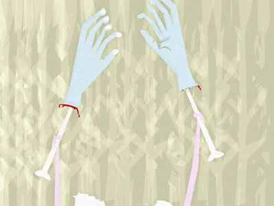 Children-of-the-Corn Five 80s cyberfive illustration minimal movie texture