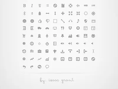 Microns In Stores icons macro micro microns mini pixel perfect small tiny