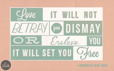 February Wallpaper chris stetson csttsn hand drawn type illustrator lost type love lyrics mumford and sons stetson comma chris texture wallpaper