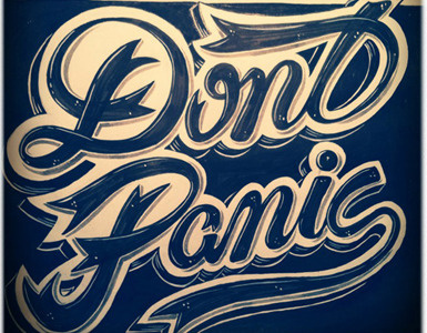 39 of 365 brush ink script