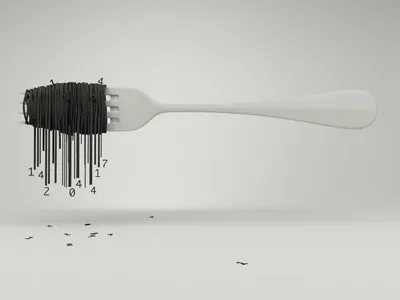 Foodbanks 3d banks food illustration