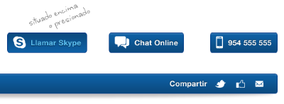 Buttons And Menu Bar for Okane bar buttons joomla share shop skype virtuemart