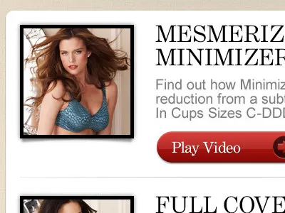 Soma Bra Video App app bras iphone soma ui