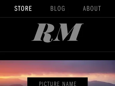 Round Moon Mobile mobile photography responsive web design