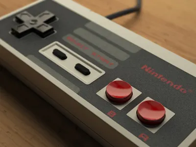 Retro Render 3d 3dstudio max nintendo retro vray