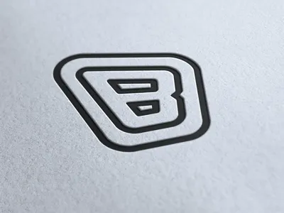 Brandon Makes Personal Logo authentic b brandon mannheimer brandonmakes clean denver icon letterpress logo mark mountain paper rmcad round