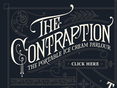 Lick Me... Homepage – Full Vectors black decorative design detail drawing hand lettering illustrator lettering ornate type typography vector webdesign website