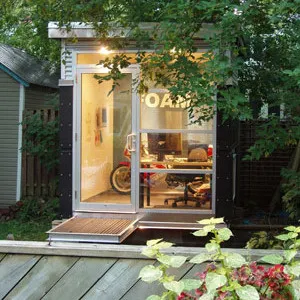 The "Manhut" architecture design home office modern office outdoor shed urban