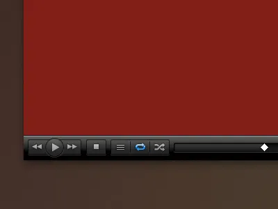 VLC 2.0 Dark Ui Final dark mac osx ui vlc