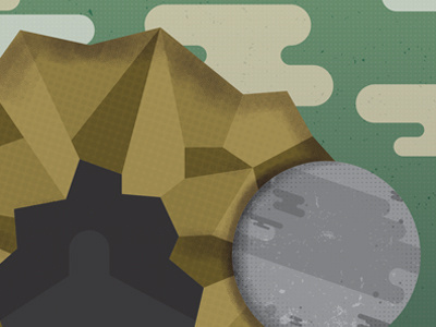 The Third Day clouds polygon resurrection rock stone tomb