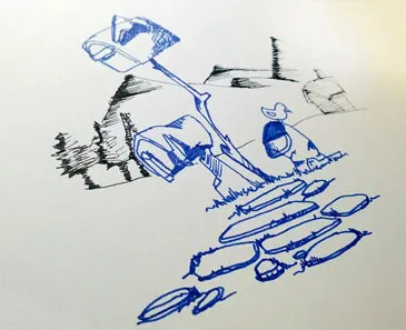 Just for Fun doodle fun just for fun mailboxes sketch