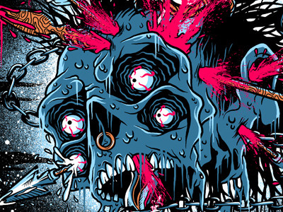 Nebukadnezza - Headache arrow blood chain headache meat nebukadnezza raw spear teeth tooth