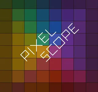 PixelScope iphone pixel typography