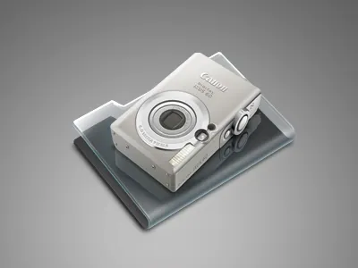 Pry Glass Dark camera folder icon icons pry