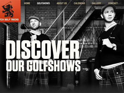 Golfshows - Dutch Golf Tricks interface texture ui