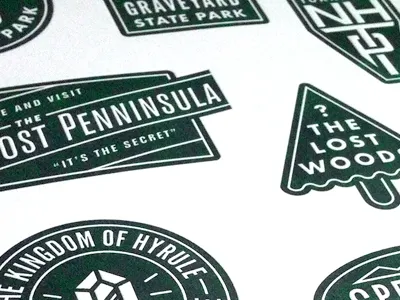Triforce Tribute Letterpress Prints