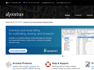 Home Header carousel flag header homepage icons slider