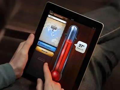 Thermo Universal app interface thermo