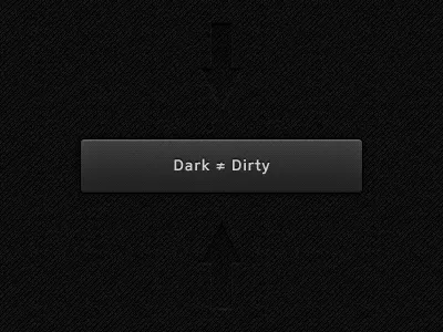 Dark ≠ Dirty button clean dark download interface psd texture ui