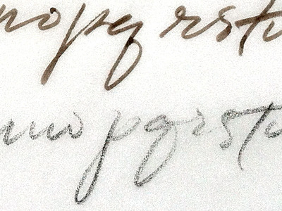 alphapen pencil penstix sharpie tracing vellum