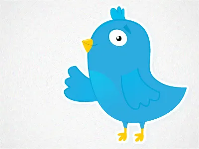 Twitter Birds in Vector Give Away bird freebie happy psddd smiling twitter vector
