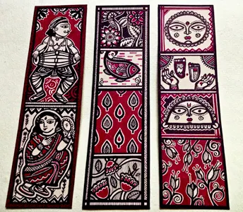 bookmarks bookmarks doodle indian art sketch