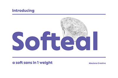 Softeal Sans Family Font 3d animation branding design font fonts graphic design illustration logo motion graphics nostalgic ui