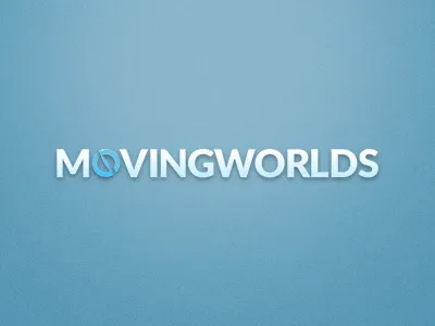 Moving Worlds Logo compass logo strong