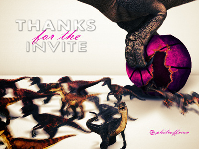 Thank you PC debuts dribbble invitation invite raptors thank you thanks