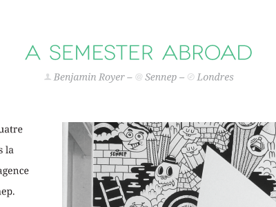 Internship poster droid serif internship london novecento wide poster