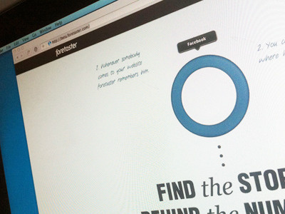 Foretaster nearly ready data foretaster launch page startup vizualization