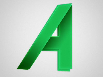 Initial a coaches loupe initial letter logo