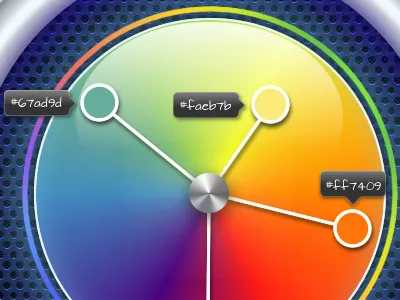 ColorPicker colorpicker fireworks icon vector