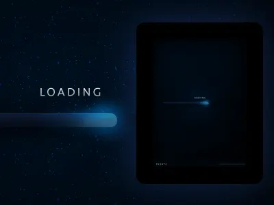 Conference Guide Loading Bar Effects Test - 1 ipad loading photoshop progress