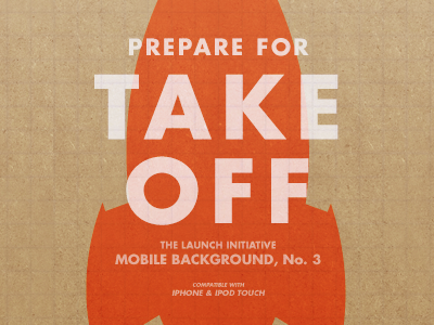 Take Off futura grid paper retro rocket silhouette texture