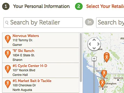 Dribbble 3p5 Signup 3point5 ui design ux design web design