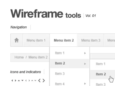 Webpage Wireframe Stencil (Freebie) stencil webpage wireframe