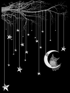 Nite Owl design illustration t shirt