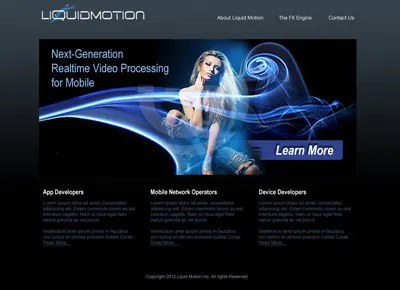 Web Sketch Video design website