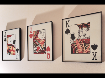 DURAK Card Players Print card game cards durak face cards framed game iphone ipod print team disruptive