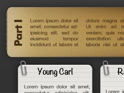 Timeline view concept scrivener ui