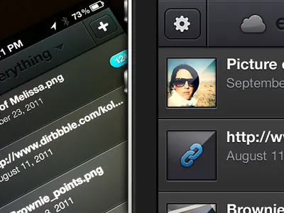 Cloud based app app cloud ios iphone retina
